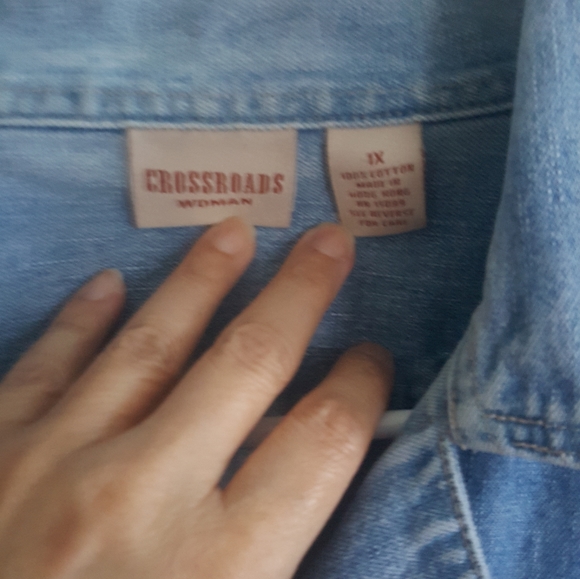 Women's Jeans Jacket - Picture 3 of 9